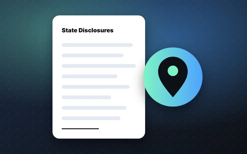 State Disclosures & Availability illustration